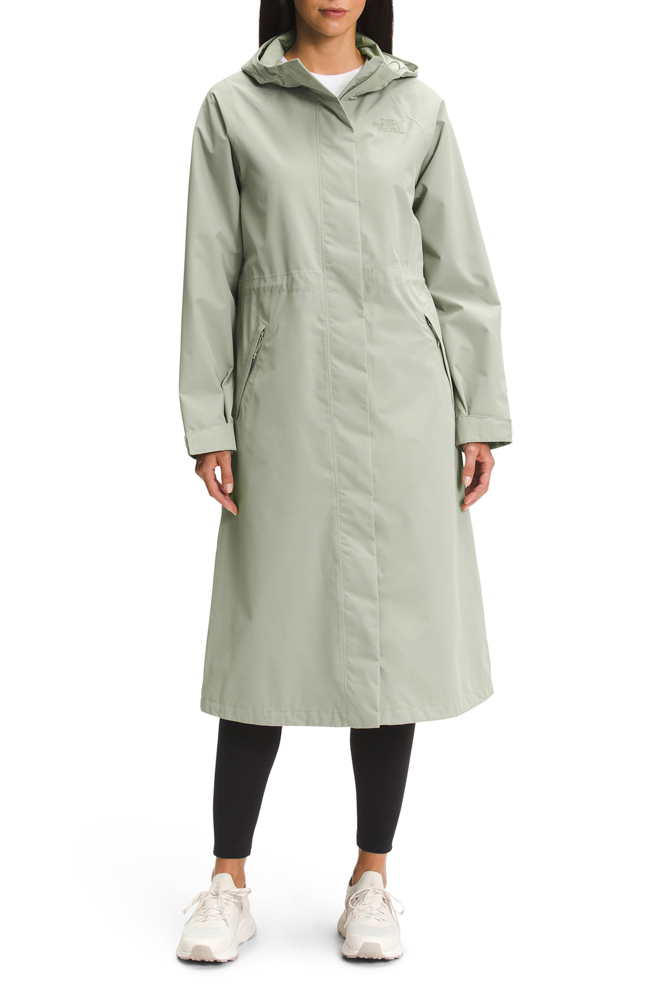 full length north face women's coat