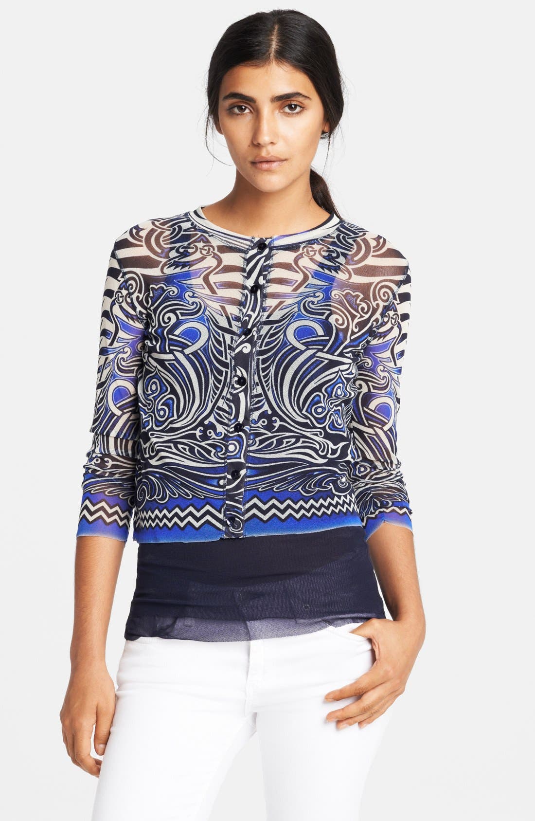 jean paul gaultier cardigan