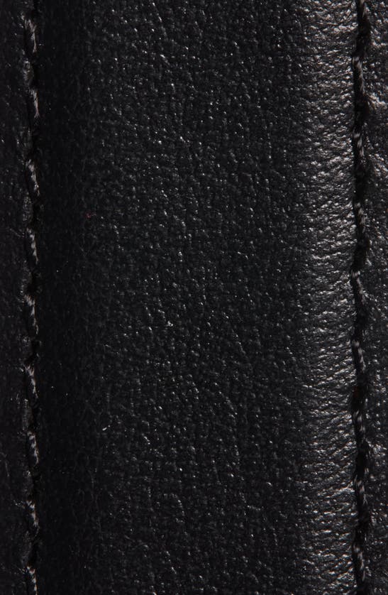 Shop Versace La Medusa Leather Belt In 1b00v-black- Gold