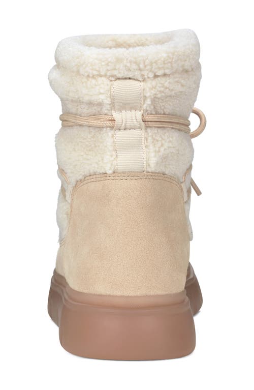 Shop Hunter Misty Waterproof Snow Bootie In Natural/beige