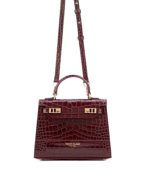 Teddy Blake Kim Croco 9" In Red