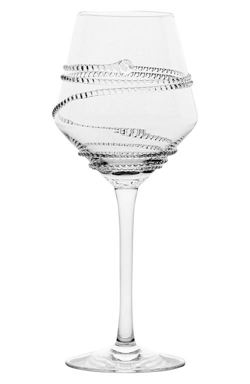 Juliska Chloe Stemmed Wine Glass in Clear at Nordstrom