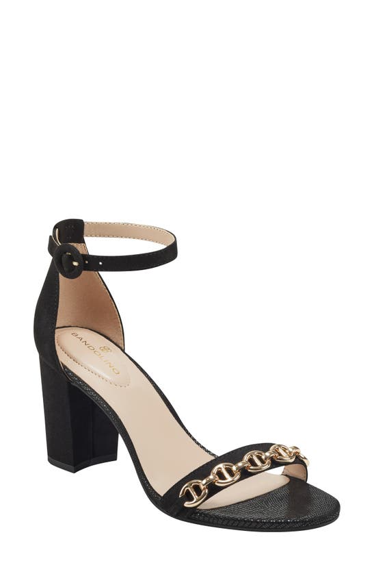 Bandolino Abilyn Ankle Strap Sandal In Black01