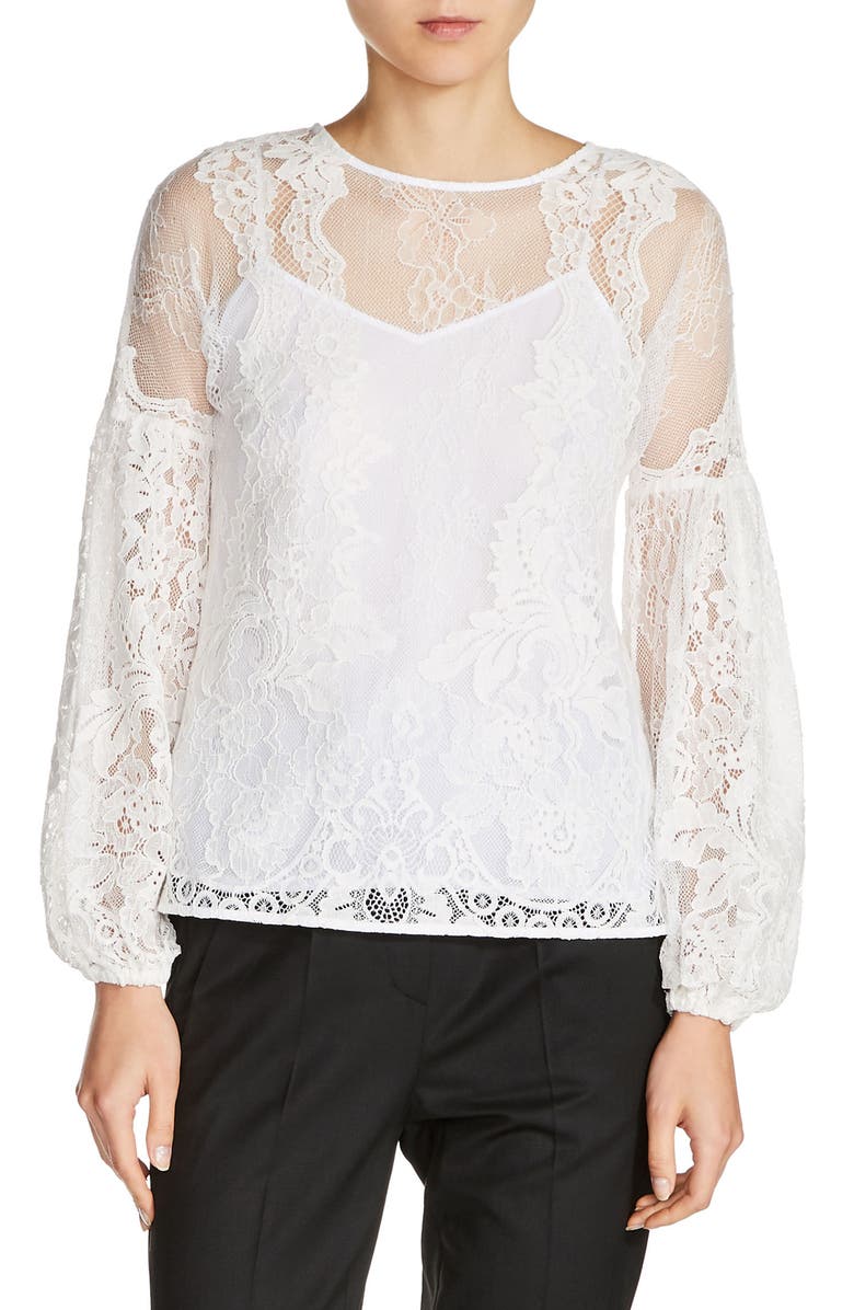 maje Lace Top | Nordstrom