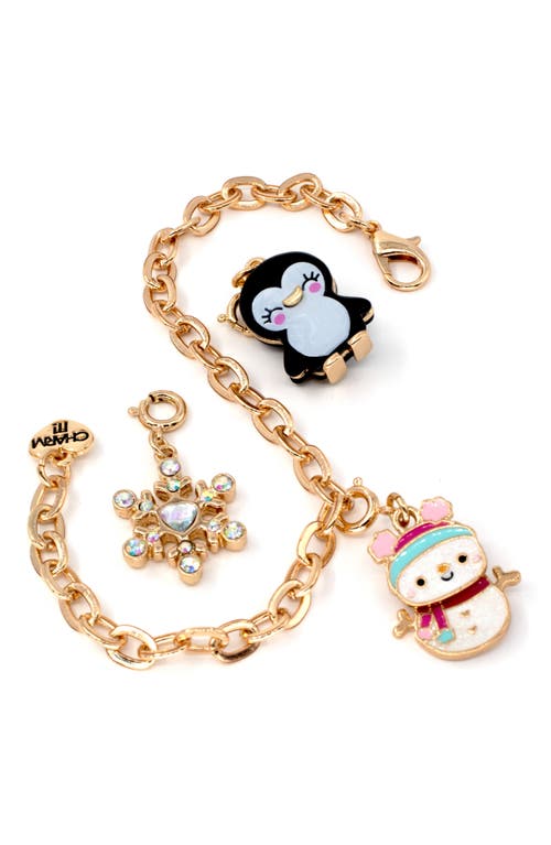 Charm It !® Winter Fun Charm Bracelet In Gold