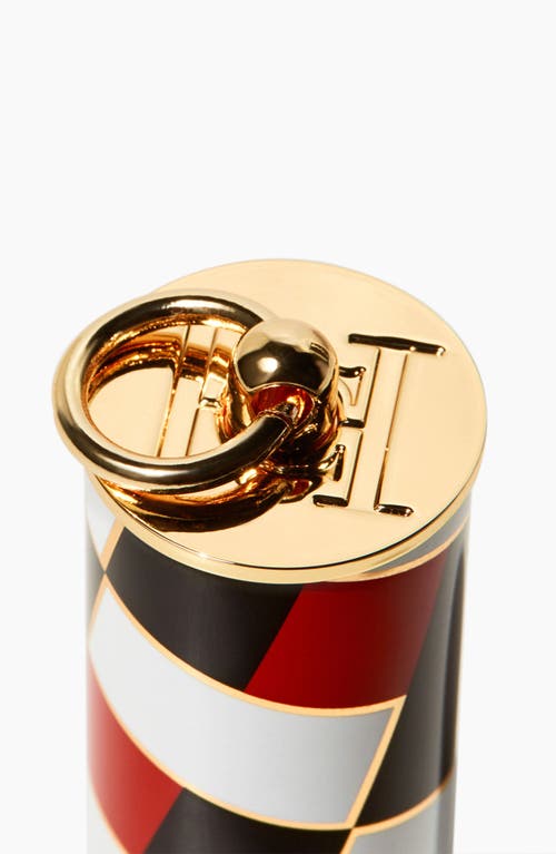 Carolina Herrera Fabulous Kiss Customizable Lipstick Cap In Red Tartan