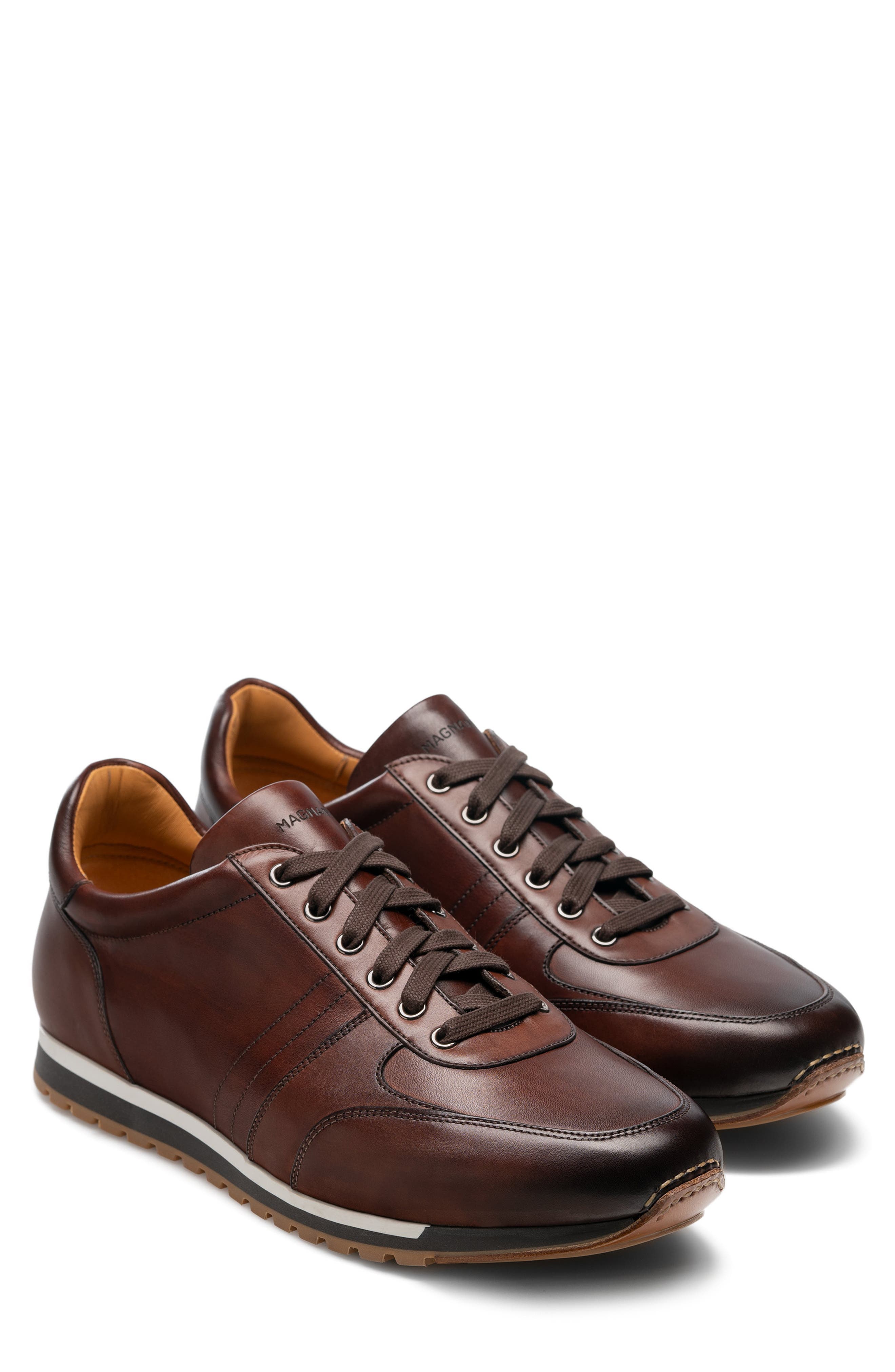 magnanni brown sneakers