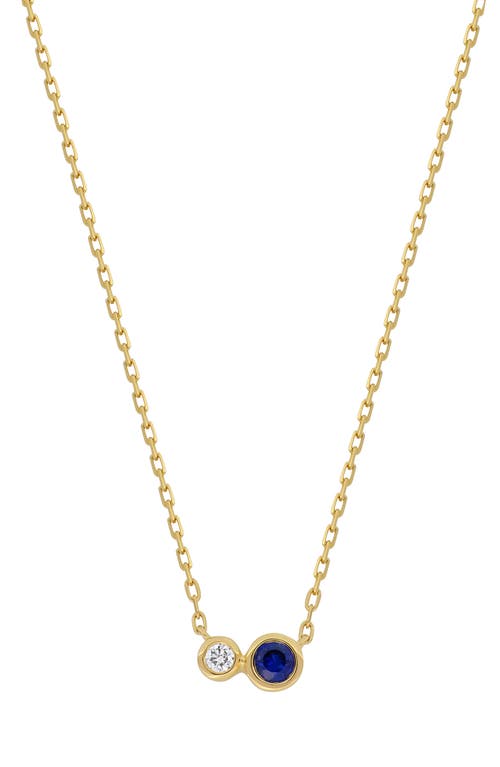 Bony Levy El Mar Pendant Necklace In 18k Yellow Gold - Sapphire