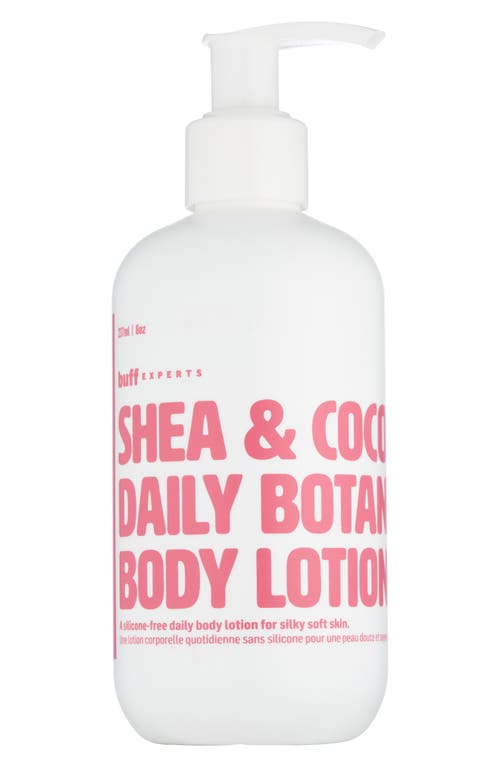 Buff Experts Shea & Cocoa Daily Botanical Body Lotion at Nordstrom, Size 8 Oz