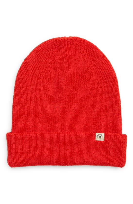 MADEWELL RECYCLED COTTON BEANIE