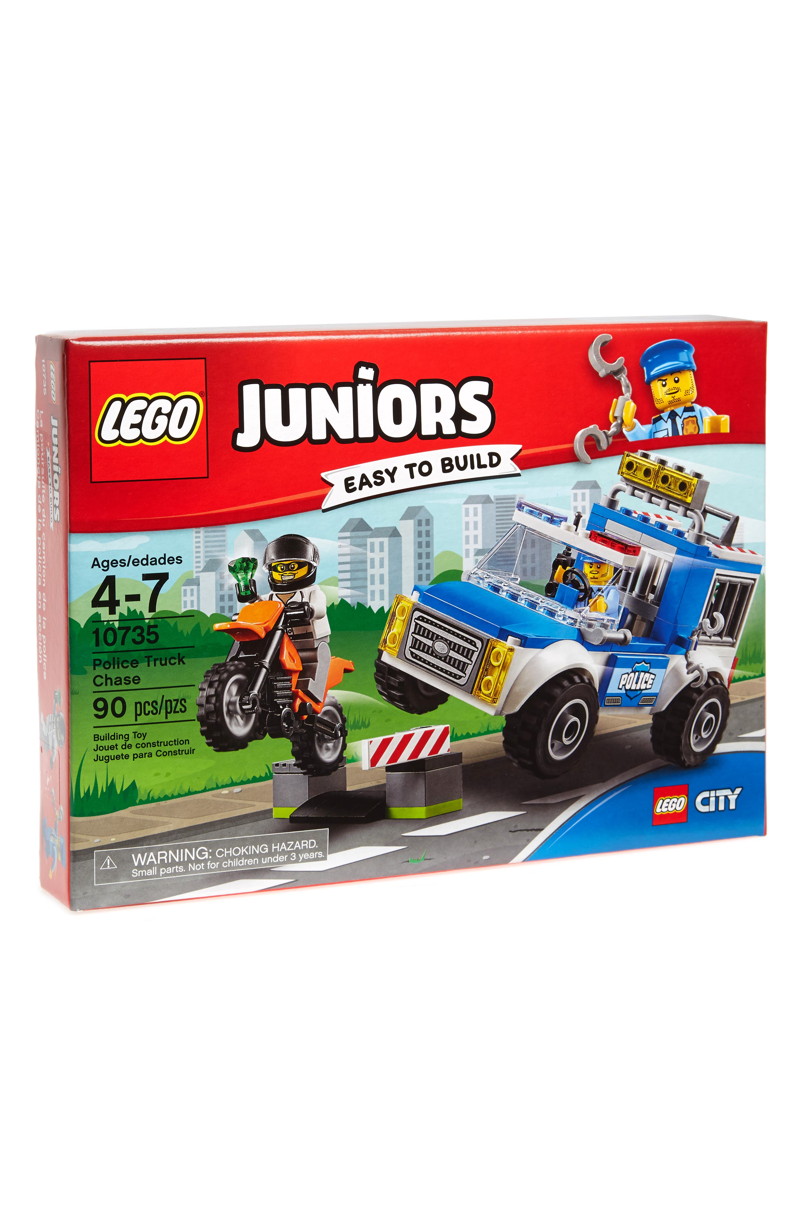 lego juniors police truck chase