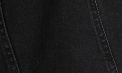 Shop Hidden Jeans Seamed High Waist Flare Jeans In Charcoal