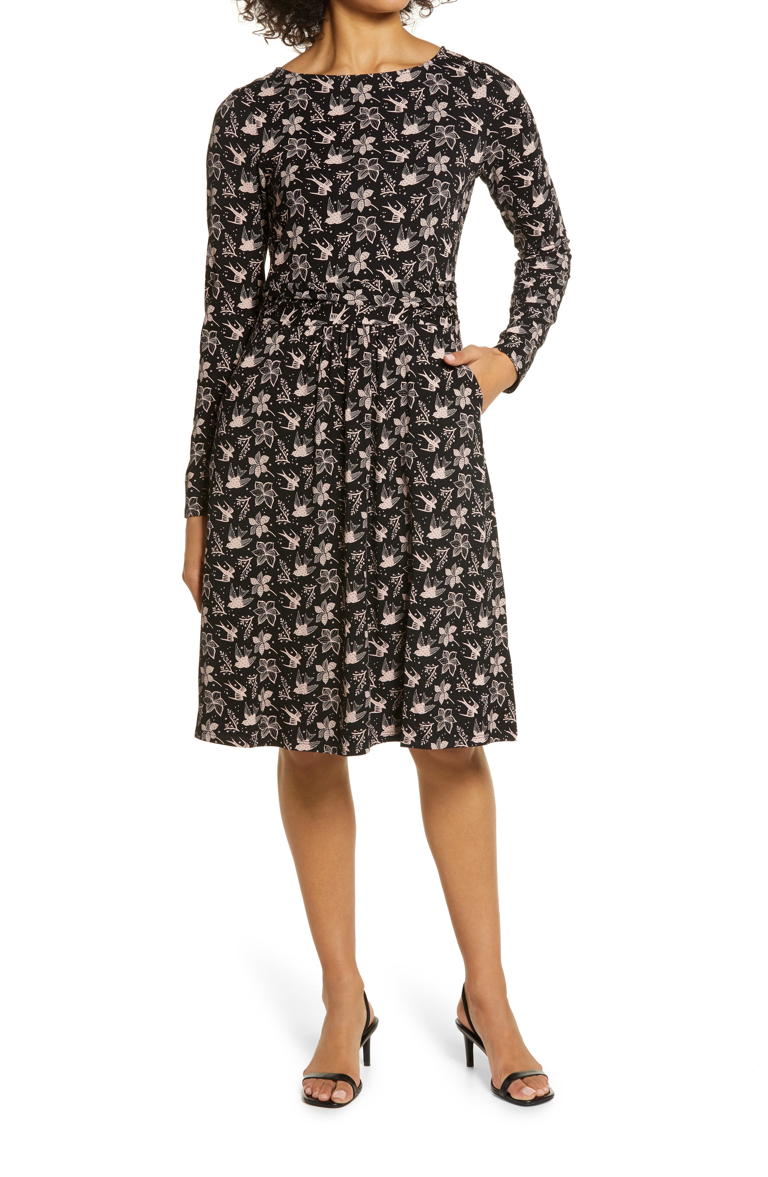 chinese dress ladies NWT Mini Boden Long Sleeve Fun Jersey Dress – Mini World Explorers main image 0