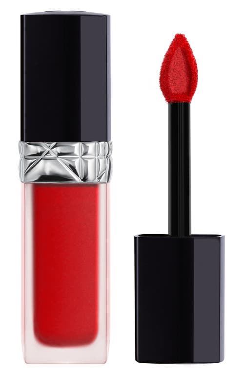 Rouge Dior Forever Liquid Transfer Proof Lipstick in 999 Forever Dior at Nordstrom