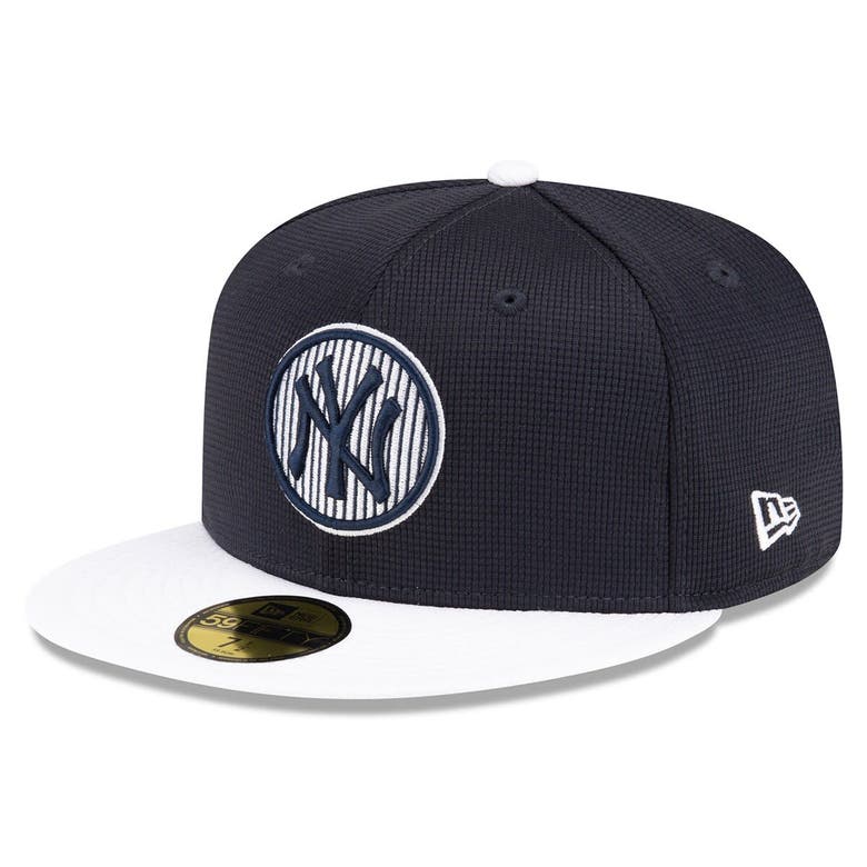 Shop New Era Youth   Navy New York Yankees 2024 Batting Practice 59fifty Fitted Hat