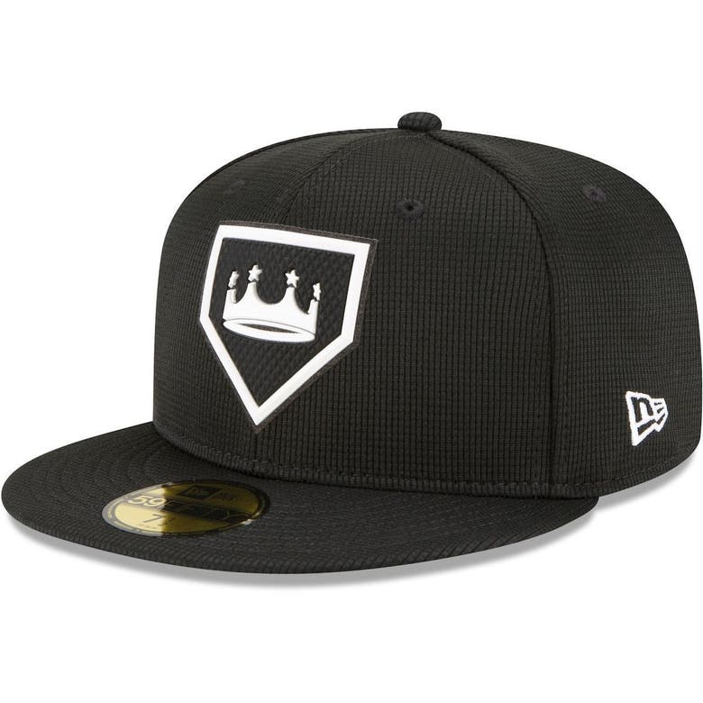 New Era Black Kansas City Royals 2022 Clubhouse 59fifty Fitted Hat ...