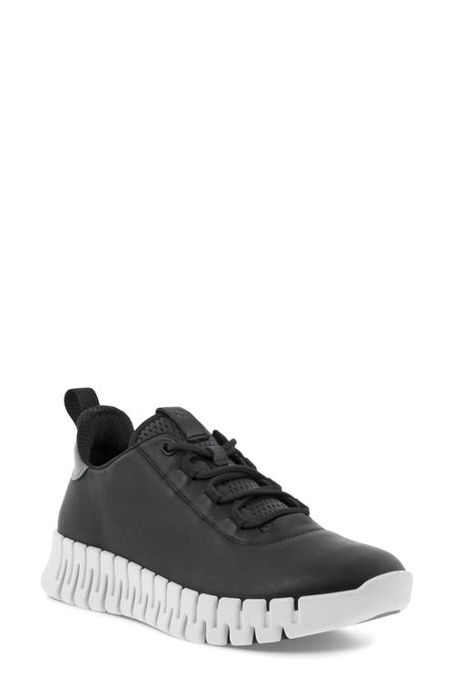 Ecco Gruuv Sneaker In Black