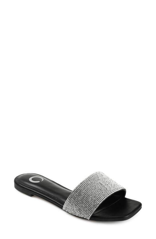 JOURNEE COLLECTION GRAYCE SQUARE-TOE SLIDE