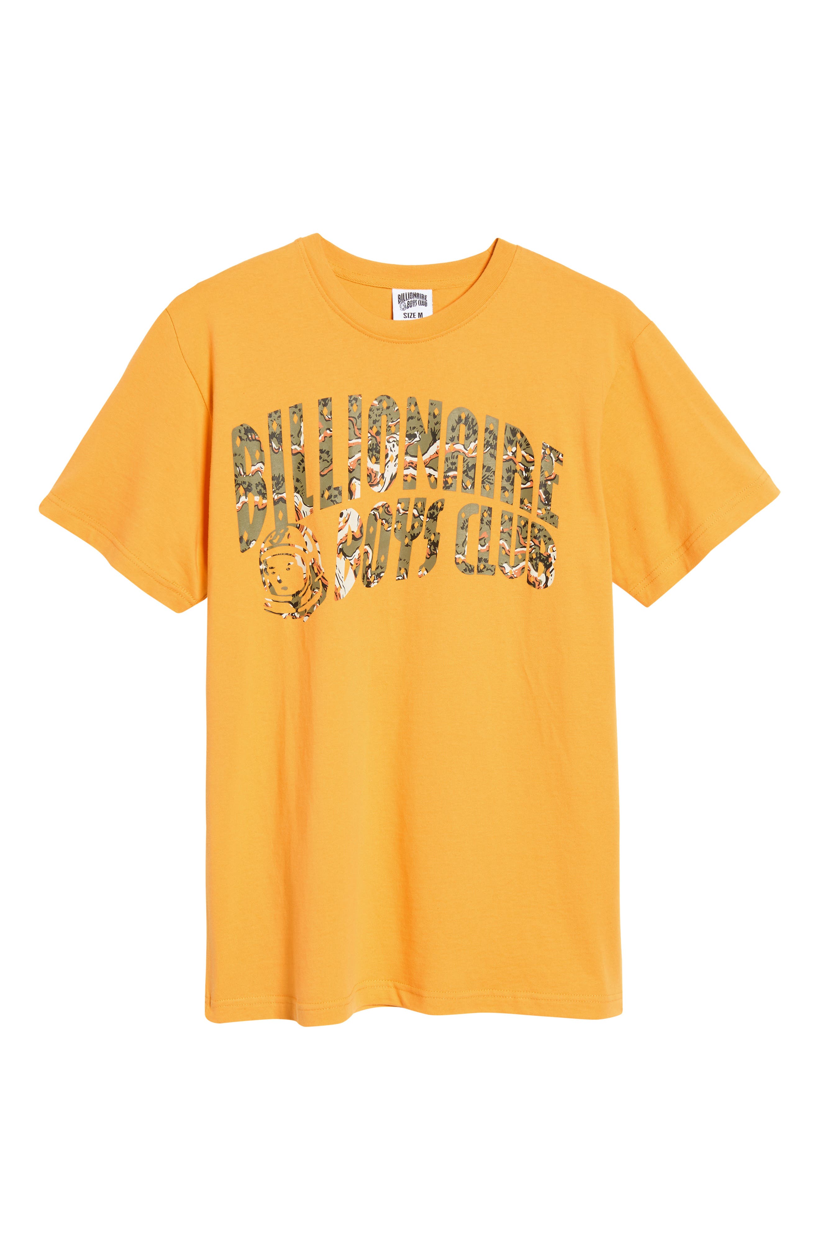Lucky Brand Mens Orange Psychedelic Surfer Tee