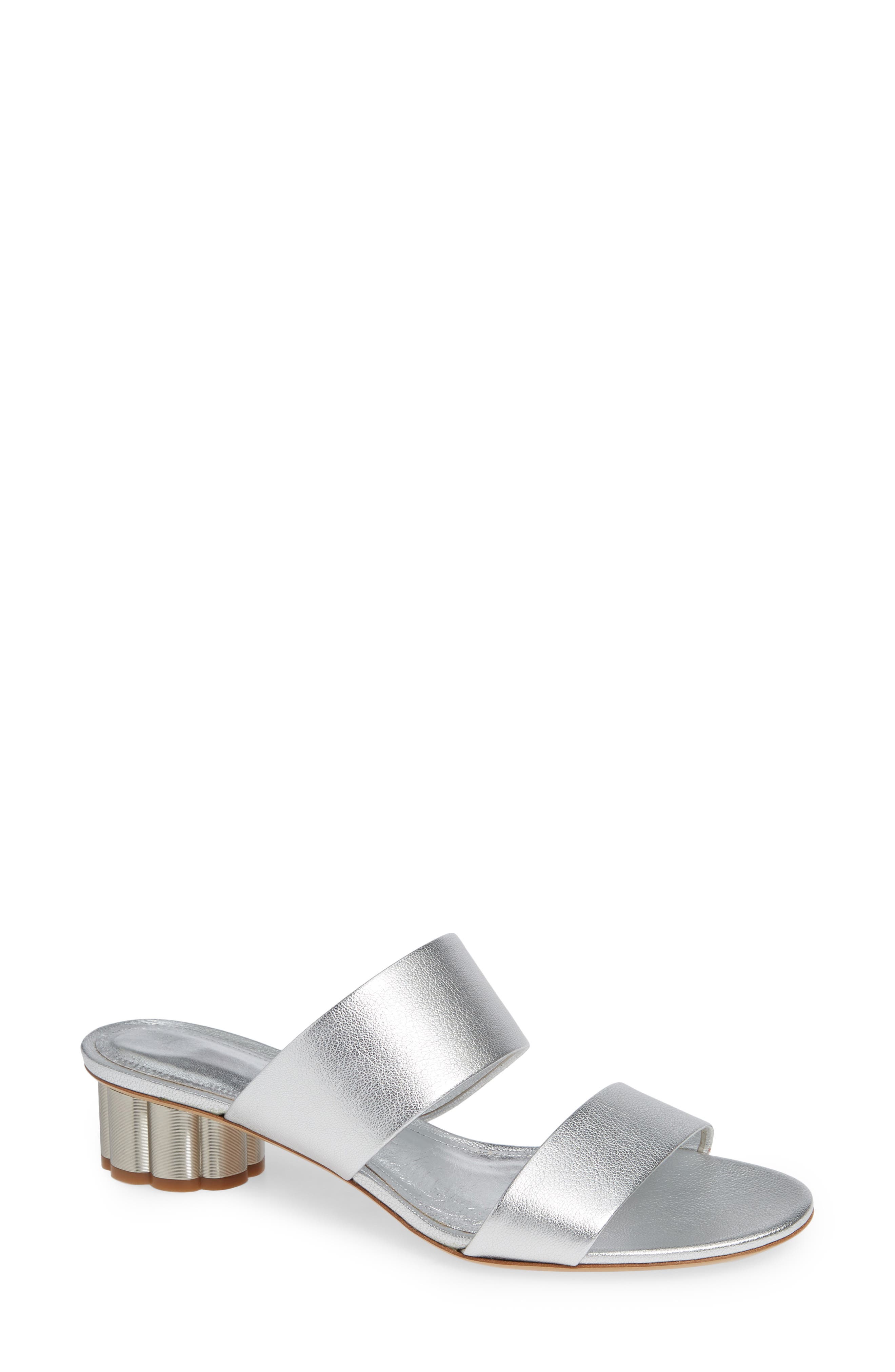 Salvatore Ferragamo Bellundo Double Band Slide Sandal