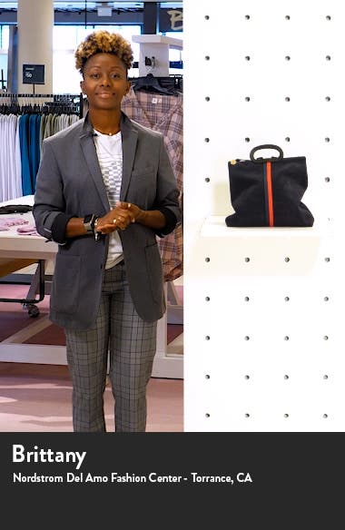 clare v marcelle suede backpack