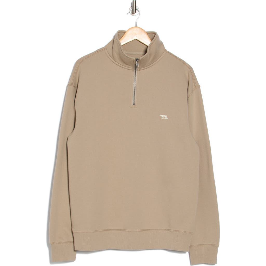 Rodd & Gunn Glen Eden Quarter-zip Pullover Sweatshirt In Sand