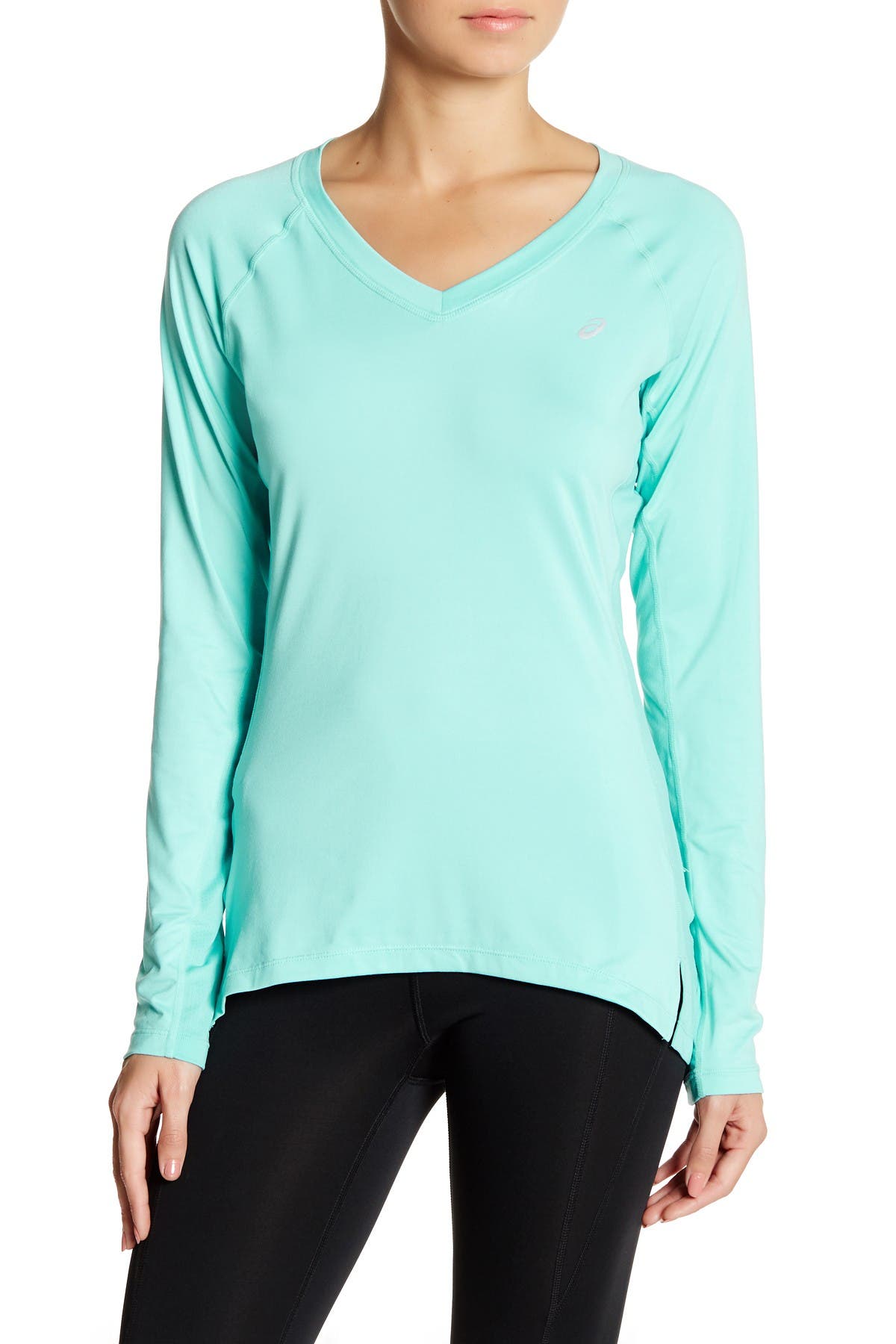 Asics Asx Dry Long Sleeve Shirt In Open Miscellaneous