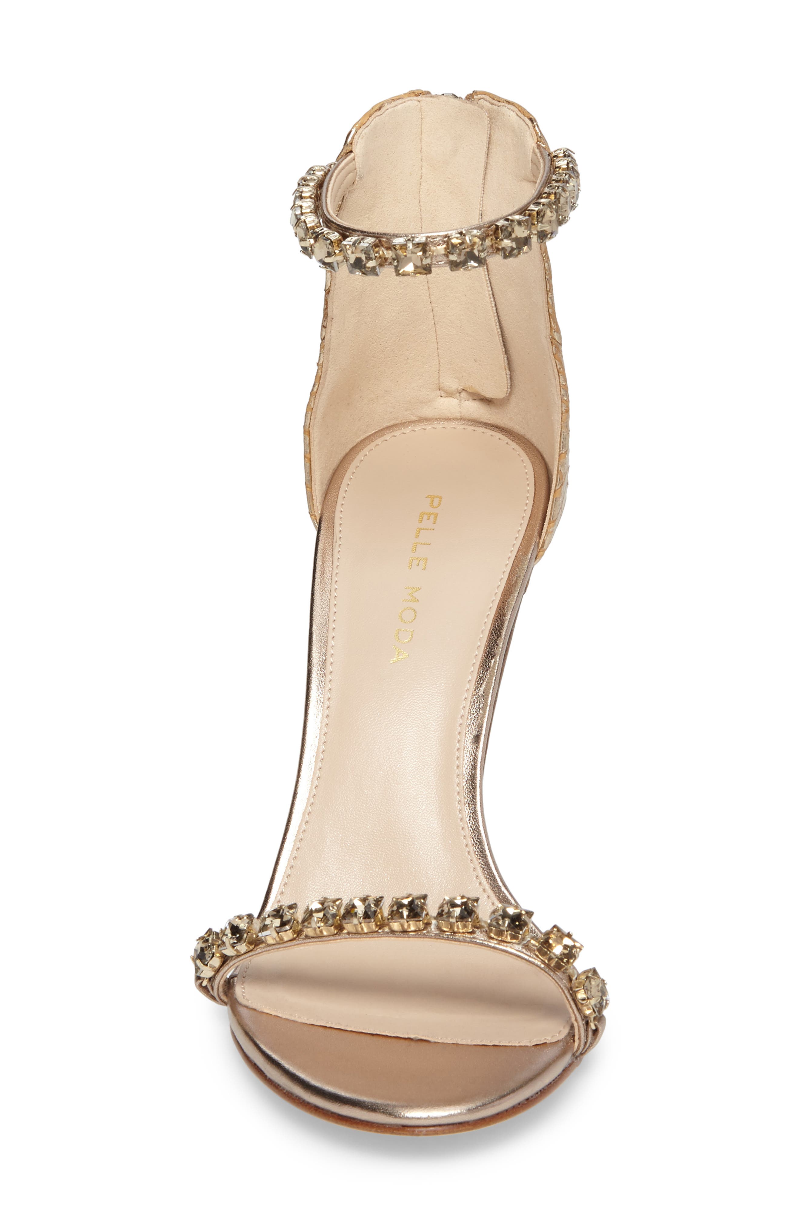 pelle moda frisk embellished sandal