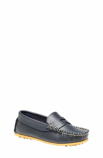 Elephantito Blue/Gray Slip-on Shoe - Tassel Children Shoes