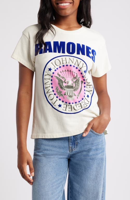 DAYDREAMER DAYDREAMER RAMONES COTTON GRAPHIC T-SHIRT 