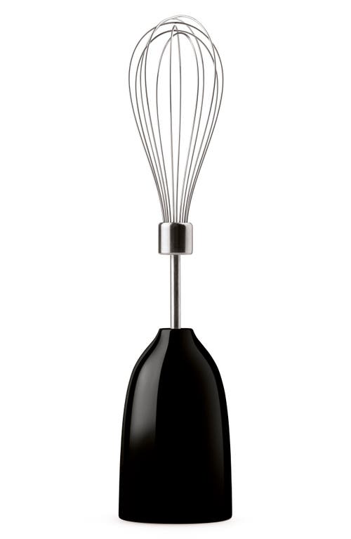 Shop Smeg Retro Style Hand Blender Set In Black