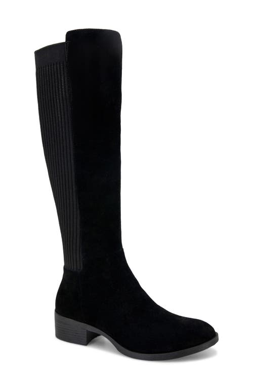 Kenneth Cole Leanna Knee High Boot Black Suede at Nordstrom,