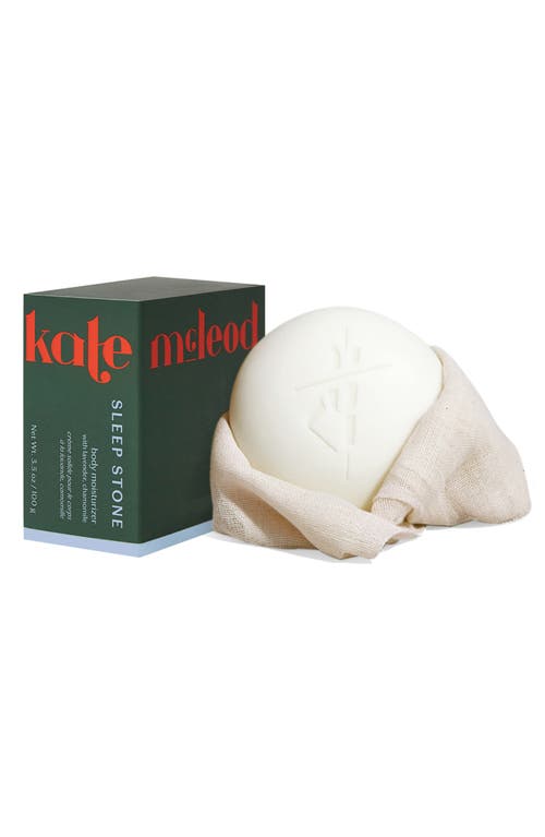 Shop Kate Mcleod The Sleep Stone – Body Moisturizer With Lavender & Chamomile In Refill