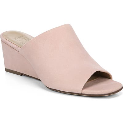 Naturalizer Zaya Wedge Slide Sandal, Pink