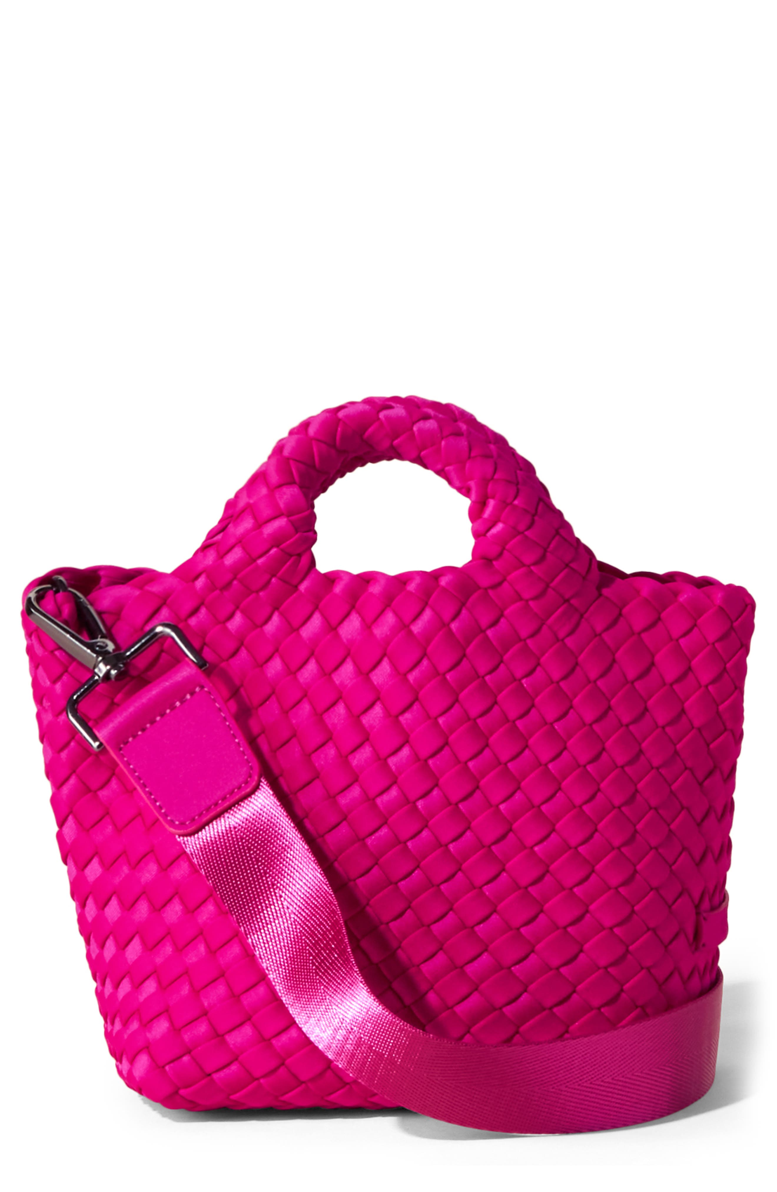 NAGHEDI St. Barths Petit Tote in Miami Pink 
