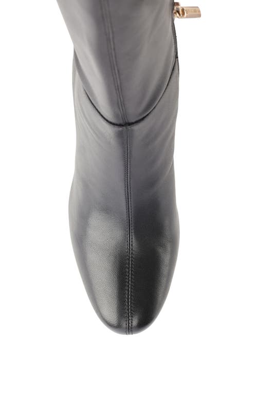 Shop Karl Lagerfeld Paris Vani Knee High Boot In Black