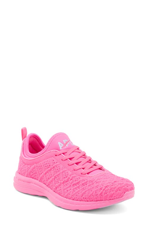 Shop Apl Athletic Propulsion Labs Apl Techloom Phantom Running Shoe In Fusion Pink/bellflower