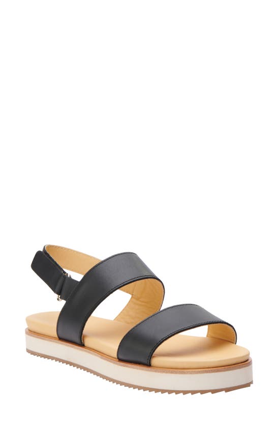 Click to view more detailed imagery on our partner's website Nisolo Go-to Flatform Slingback Sandal In Black