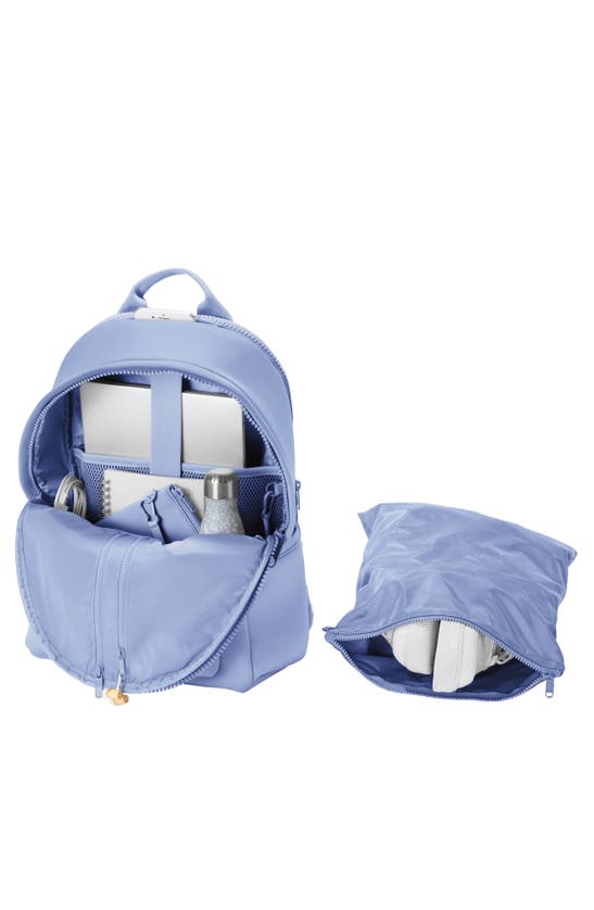 Dagne Dover Large Dakota Water Resistant Backpack In Heron ModeSens