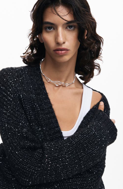 Desigual Fredericton Cardigan In Black