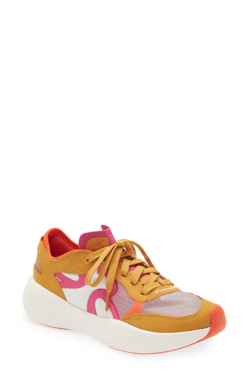 Jordan Delta 3 Low Sneaker in Chutney/Orange/Sail/Pink