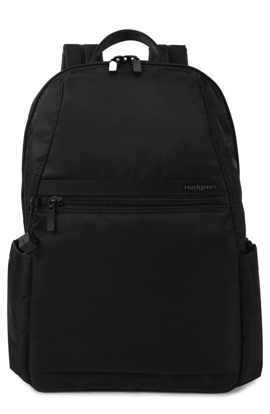 Hedgren Extra Large Vogue Water Repellent Rfid Backpack In Black