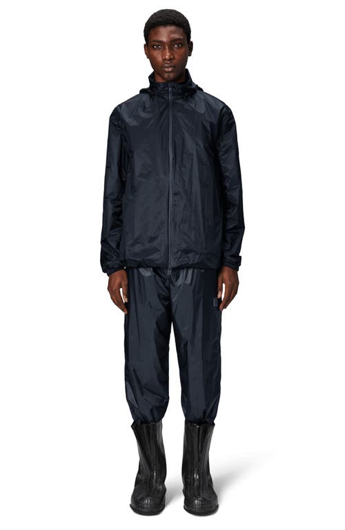 Rains Kauto Insulated Rain Jacket In Navy