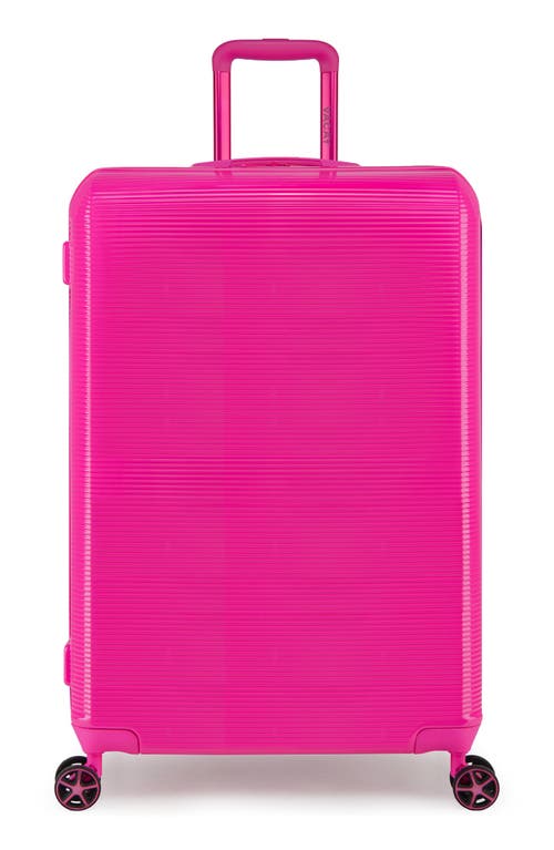 Vacay Future 20-Inch Spinner Suitcase in Hot Pink