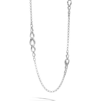 John Hardy Bamboo Station Necklace