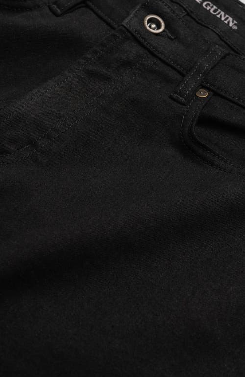 Rodd & Gunn Longburn Black Straight Leg Jeans In Nero