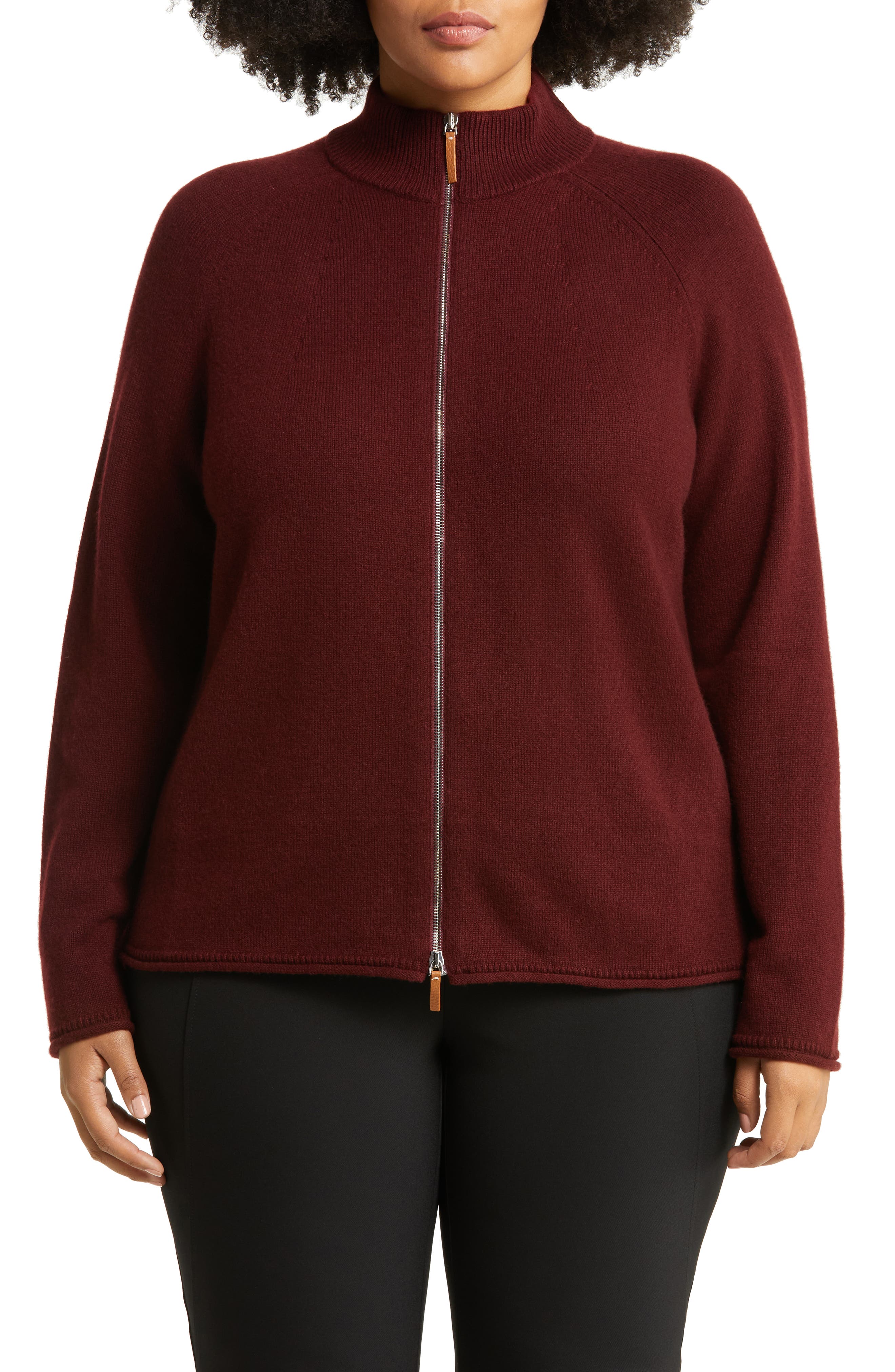 Zip Front Cashmere Cardigan | Nordstrom