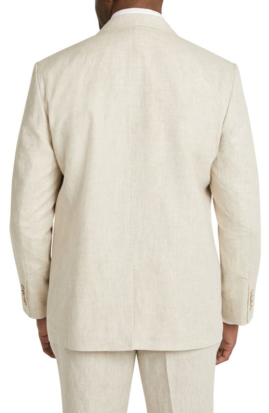 Shop Johnny Bigg Hemsworth Stretch Linen Sport Coat In Natural