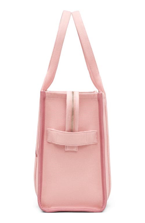 Shop Marc Jacobs The Jacquard Large Tote Bag In Rose