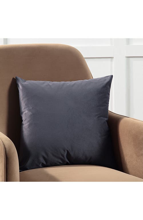 Shop Renwil Anemone Accent Pillow In Slate Grey